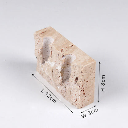 Stone Candle Holder