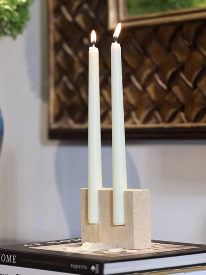 Stone Candle Holder