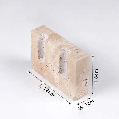 Stone Candle Holder